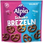 Schoko Brezeln von Alpia für 2,29 € bei REWE im Angebot Schoko Brezeln von Alpia im aktuellen REWE Prospekt