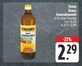 Reines Sonnenblumenöl im Angebot bei EDEKA in Jena Reines Sonnenblumenöl Angebote von Thomy bei EDEKA Jena für 2,29 €