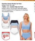 GLOBUS Castrop-Rauxel - Seamless-Damen-Bustier 3er-Pack Angebot im Prospekt Seamless-Damen-Bustier 3er-Pack bei GLOBUS im Castrop-Rauxel Prospekt für 9,99 €