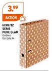 SERIE PURE GLAM Ordner Angebote von HERLITZ bei Müller Fürth für 3,99 €