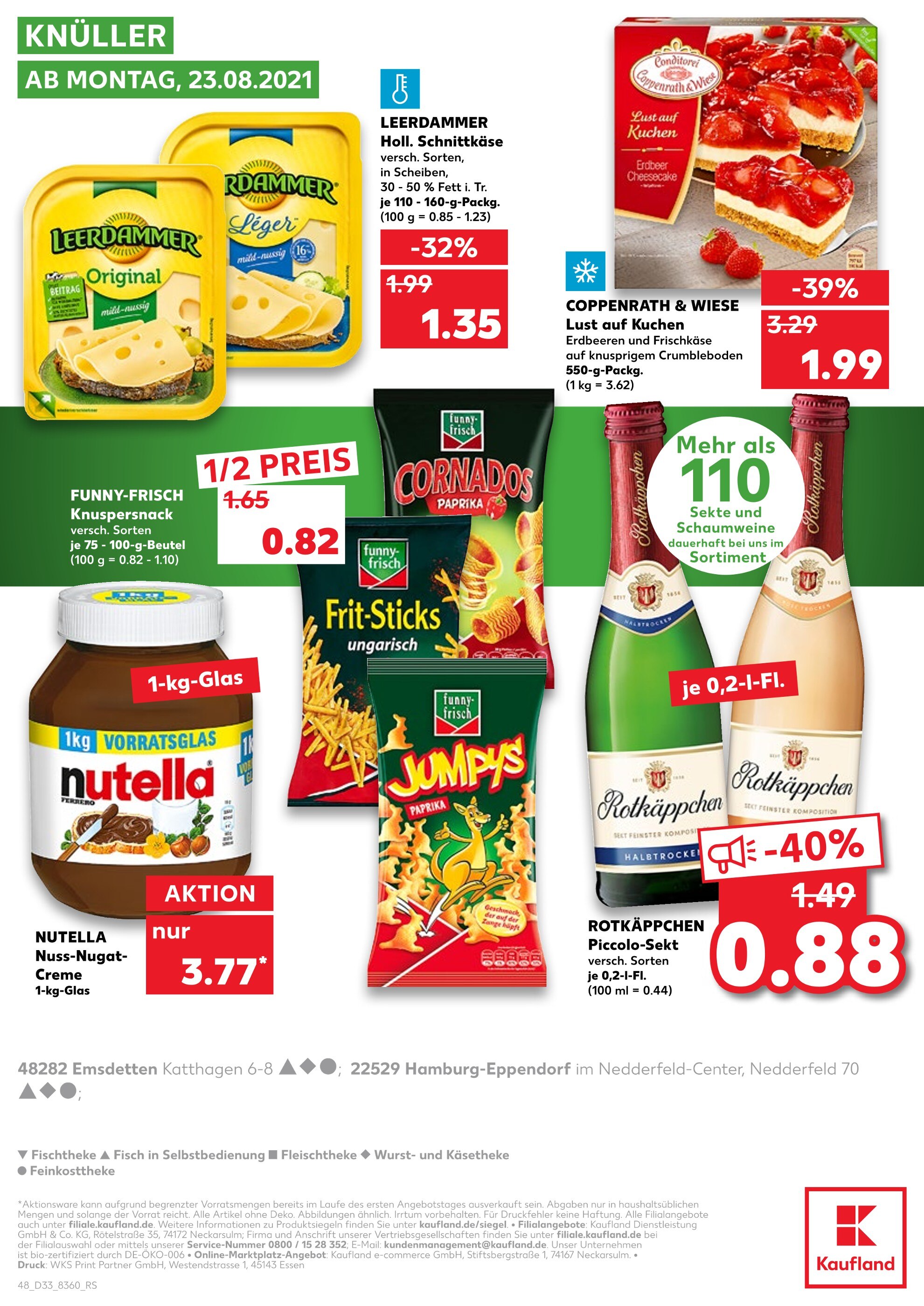 EDEKA Frischemarkt Erdbeeren Angebot und Preis aus dem aktuellen Prospekt