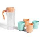 Pichet pique-nique avec 4 tasses plastique vert et orange Ø24xH8,5cm - Gifi Pichet pique-nique avec 4 tasses plastique vert et orange Ø24xH8,5cm à 1,50 € dans le catalogue Gifi
