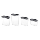 Promo Set de 4 boites de conservation à 3,99 € dans le catalogue Carrefour à Aulnay-sous-Bois