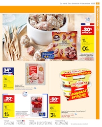 Prix et réduction Saucisse dans le prospectus Carrefour Market en cours Offre Saucisse dans le catalogue Carrefour Market du moment à la page 9