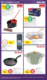 Promos Tefal dans le catalogue "Intermarché" de Intermarché Super Tefal en promo dans le catalogue Intermarché Super à la page 48