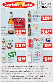 Aktueller Getränke Oase Prospekt mit Getränke, "Aktuelle Angebote", Seite 1