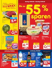 Netto Marken-Discount Discounter Prospekt der aktuellen Woche mit 63 Seiten, gültig von 10.08.2026 bis 15.08.2026, in Schildau und Umgebung Aktueller Netto Marken-Discount Discounter Prospekt in Schildau und Umgebung, "Aktuelle Angebote" mit 63 Seiten, 10.08.2026 - 15.08.2026