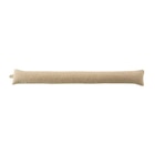 Boudin bas de porte bouclette unie Wooly beige 80x10cm à 1,80 € dans le catalogue Maxi Bazar