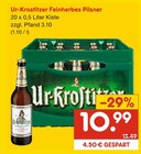 Feinherbes Pilsner von Ur-Krostitzer im aktuellen Netto Marken-Discount Prospekt
