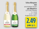 Sekt im diska Prospekt Sekt von Schloss Königstein im aktuellen diska Prospekt für 2,49 €