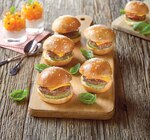 6 Mini Cheeseburgers Boeuf à 2,46 € dans le catalogue Intermarché Hyper