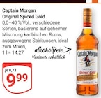 Aktuelles Original Spiced Gold Angebot bei GLOBUS in Duisburg ab 9,99 €