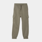 Pantalon de jogging cargo vert kaki garçon en promo chez La Halle Pantalon de jogging cargo vert kaki garçon dans le catalogue La Halle