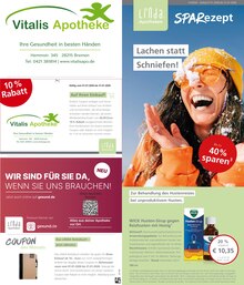 Aktueller LINDA Premiumapotheke Prospekt für Bremen und Ungebung, Seiten zum blättern LINDA Premiumapotheke Prospekt Aktuelle Angebote mit Seiten in Bremen und Umgebung