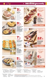 Prix et réduction Saucisse dans le prospectus Super U en cours Offre Saucisse dans le catalogue Super U du moment à la page 35
