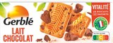 Biscuits chocolat au lait - GERBLÉ en promo chez Migros France Annemasse à 3,04 €