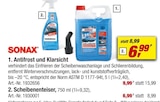 Antifrost und Klarsicht oder Scheibenenteiser von SONAX im aktuellen toom Baumarkt Prospekt für 6,99 €