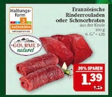 Französische Rinderrouladen von Gourmet naturel im aktuellen Marktkauf Prospekt
