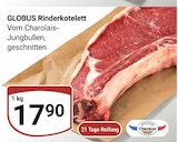 Rinderkotelett im Angebot bei GLOBUS in Hof Rinderkotelett Angebote von GLOBUS bei GLOBUS Hof für 17,90 €