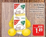 Zitronen von Gut & Günstig im aktuellen Marktkauf Prospekt