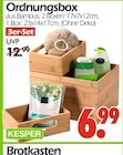 Ordnungsbox Angebote von KESPER bei Wreesmann Zwickau für 6,99 €