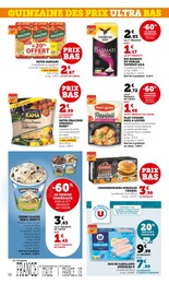 Prix et réduction Crème Glacée dans le prospectus Super U en cours Offre Crème Glacée dans le catalogue Super U du moment à la page 12