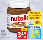 Nutella von Ferrero für 2,49 € bei EDEKA im Angebot Nutella von Ferrero im aktuellen EDEKA Prospekt