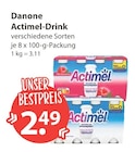 Actimel-Drink von Danone im aktuellen V-Markt Prospekt für 2,49 €