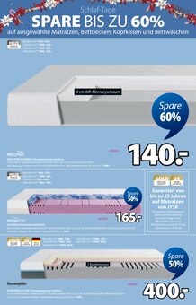 Matratze im aktuellen JYSK Prospekt (Darmstadt) Matratze im JYSK Prospekt "Black Friday - SPARE BIS ZU 70%" mit 17 Seiten (Darmstadt)