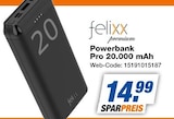 Powerbank Pro 20.000 mAh im Angebot bei expert in Kerpen Powerbank Pro 20.000 mAh Angebote von felixx bei expert Kerpen für 14,99 €
