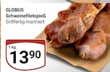 Schweinefiletspieß im Angebot bei GLOBUS in Hofheim Schweinefiletspieß Angebote von GLOBUS bei GLOBUS Hofheim für 13,90 €