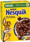 Nesquik oder Cini Minis von Nestlé im aktuellen REWE Prospekt