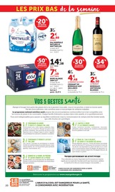 Bière en promo dans le catalogue U Express à la page 20