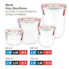 Glas Sturzform von Weck im aktuellen V-Markt Prospekt für 1,99 €