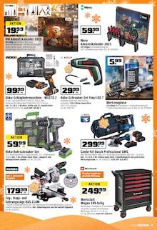 Bohrmaschine im OBI Prospekt "BIBERSTARKE ANGEBOTE!" mit 20 Seiten (Fürth)