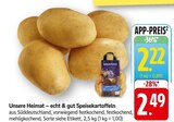 echt & gut Speisekartoffeln Angebote von Unsere Heimat bei E center Kaiserslautern für 2,22 €