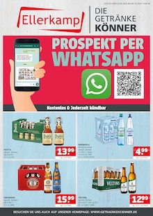 Veltins im Getränke Ellerkamp Prospekt "DIE GETRÄNKEKÖNNER" mit 4 Seiten (Gronau (Westfalen))
