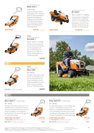 STIHL Rasenmäher im Prospekt 