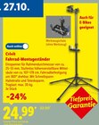 Fahrrad-Montageständer im Angebot bei Lidl in Gera Fahrrad-Montageständer Angebote von Crivit bei Lidl Gera für 24,99 €