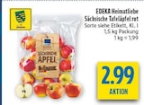 Sächsische Tafeläpfel rot bei diska im Blankenberg Prospekt für 2,99 €