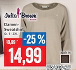 Damen-Sweatshirt im Angebot bei Kaufhaus Stolz in Neubrandenburg Damen-Sweatshirt Angebote von Julia Brown bei Kaufhaus Stolz Neubrandenburg für 14,99 €