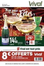 Catalogue Vival "#Prêt pour les fêtes ?", 8 pages, à Lille, 04/12/2019 - 15/12/2019 Prospectus Vival "#Prêt pour les fêtes ?", 8 pages, à Lille, 04/12/2019 - 15/12/2019