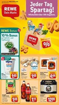 REWE Prospekt "Dein Markt" mit  Seiten (Augsburg)