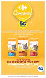 Promos Croquettes chat dans le catalogue "Carrefour market" de Carrefour Market à la page 11 Promos Croquettes chat dans le catalogue "Carrefour market" de Carrefour Market à la page 11