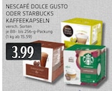 Kaffeekapseln Angebote von Nescafé Dolce Gusto bei EDEKA Ratingen für 3,99 €