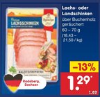 Aktuelle Lachs Angebote bei Netto Marken-Discount in Dresden Aktuelles Lachs- oder Landschinken Angebot bei Netto Marken-Discount in Dresden ab 1,29 €
