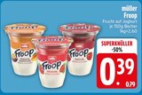 Erdbeeren im EDEKA Prospekt Froop Pfirsich-Maracuja von müller im aktuellen EDEKA Prospekt für 0,39 €