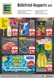 Aktueller EDEKA Supermarkt Prospekt in Würselen und Umgebung, "Aktuelle Angebote" mit 24 Seiten, 27.12.2024 - 04.01.2025