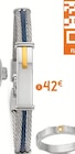 Bracelet acier en promo chez E.Leclerc Bracelet acier dans le catalogue E.Leclerc