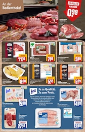 Bratwurst Angebot im aktuellen REWE Prospekt auf Seite 8